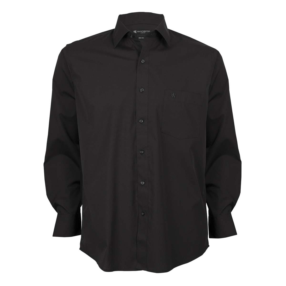 Camisa de Vestir Regular con Cuello Ajustable Manchester para Caballero