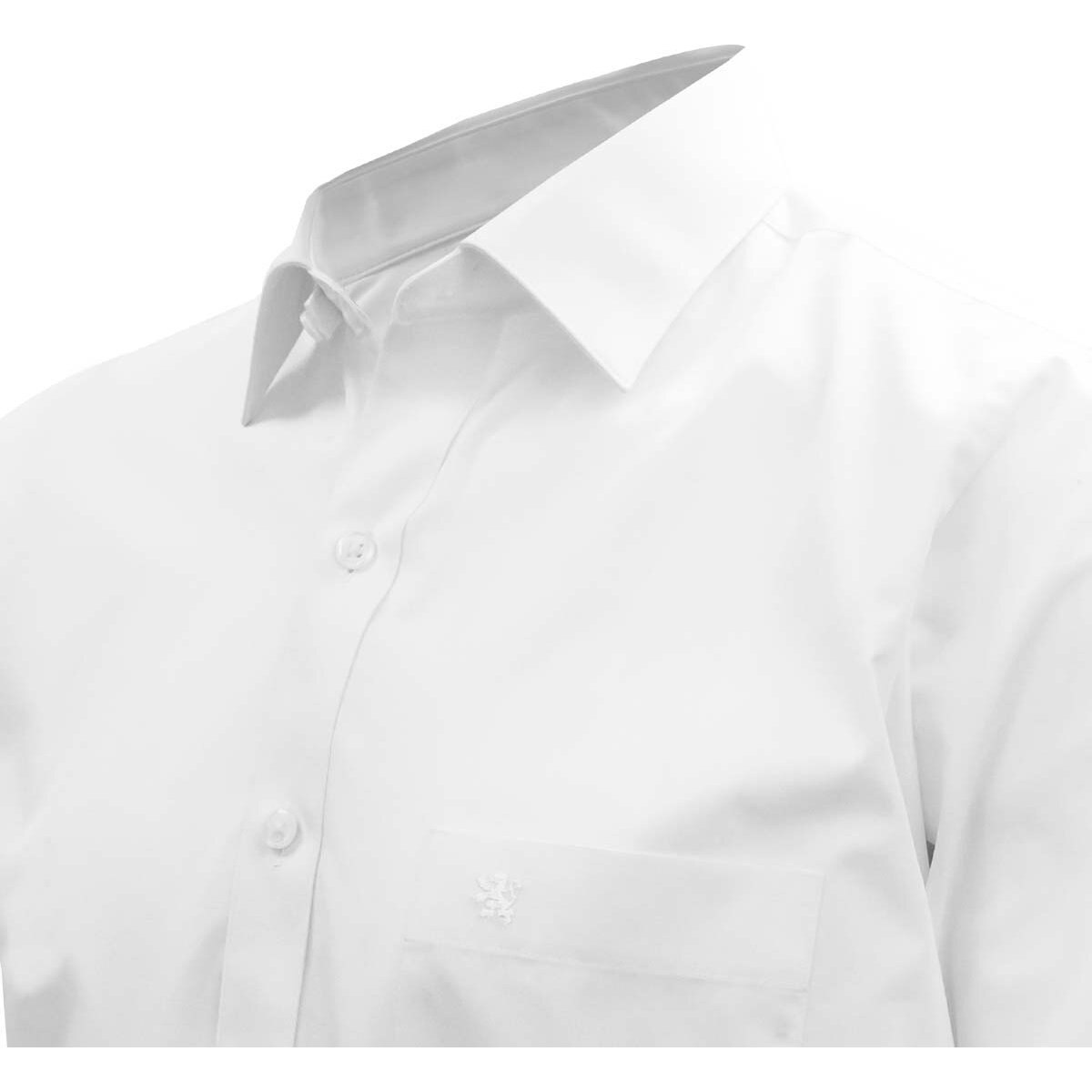 Camisa de Vestir Regular con Cuello Ajustable Manchester para Caballero