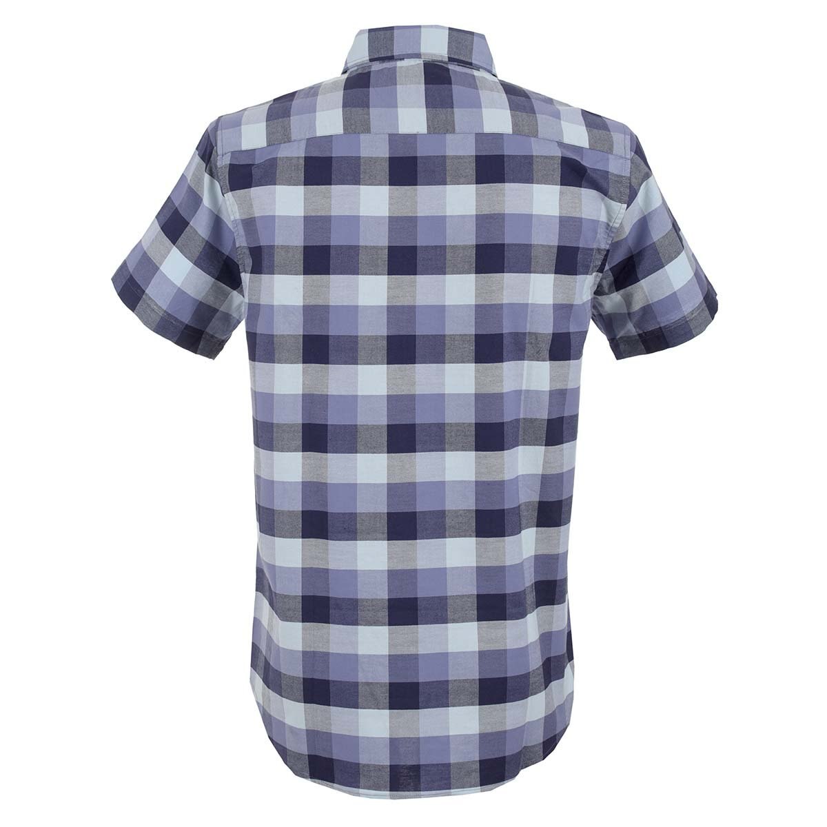 Camisa Manga Corta de Cuadros Jeanious para Caballero