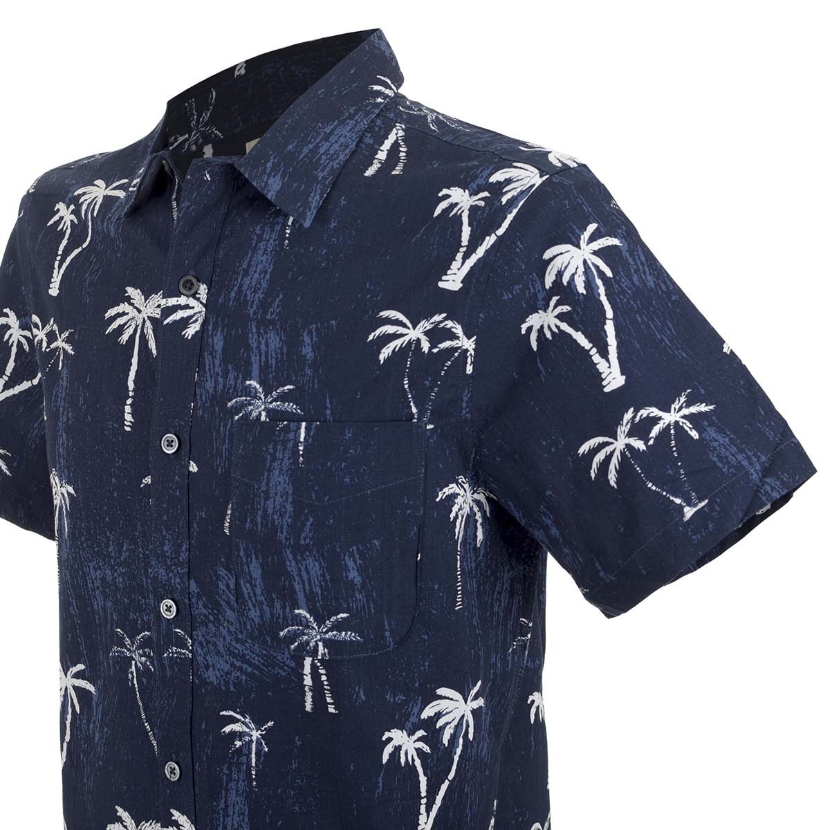 Camisa Manga Corta con Estampado Hawaiano para Caballero Fukka para Caballero