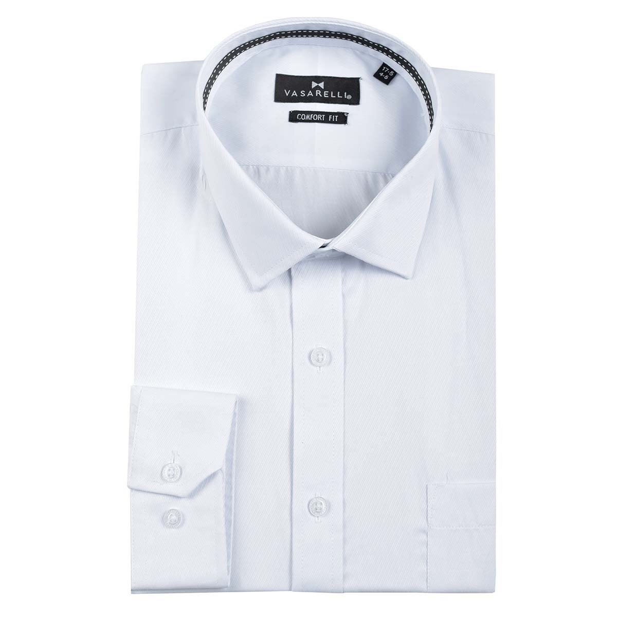 Camisa de Vestir Blanca Vasarelli para Caballero