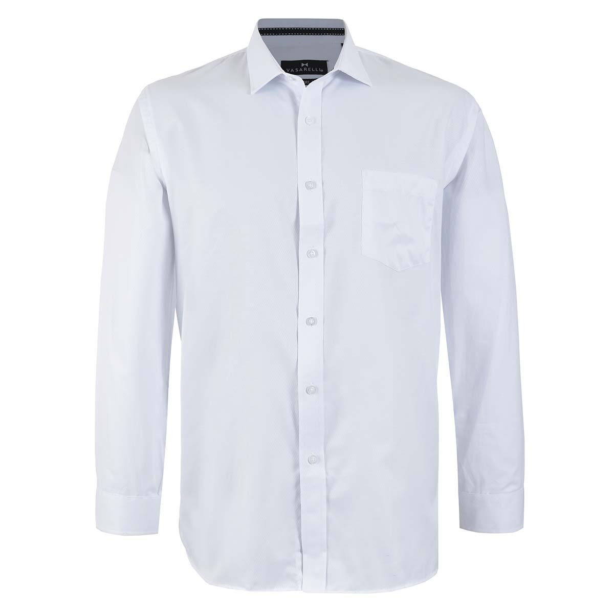Camisa de Vestir Blanca Vasarelli para Caballero