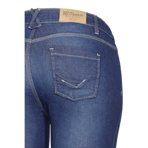 Jeans Skinny con Bolsas The Blue Revolution para Dama