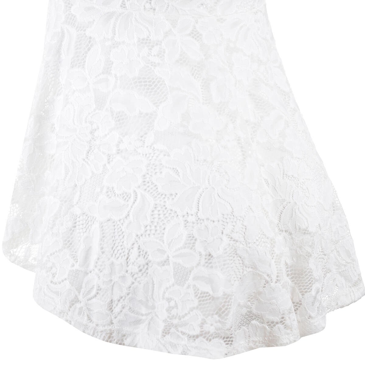 Blusa Hi Low de Encaje Philosophy Jr para Dama