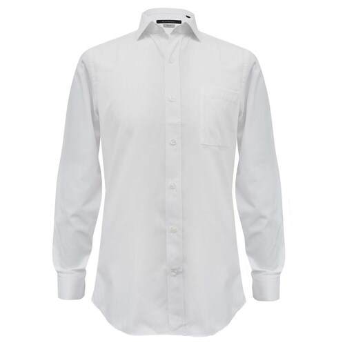 Camisa de Vestir Blanca para Caballero, Corte Slim fit. (2-3/15