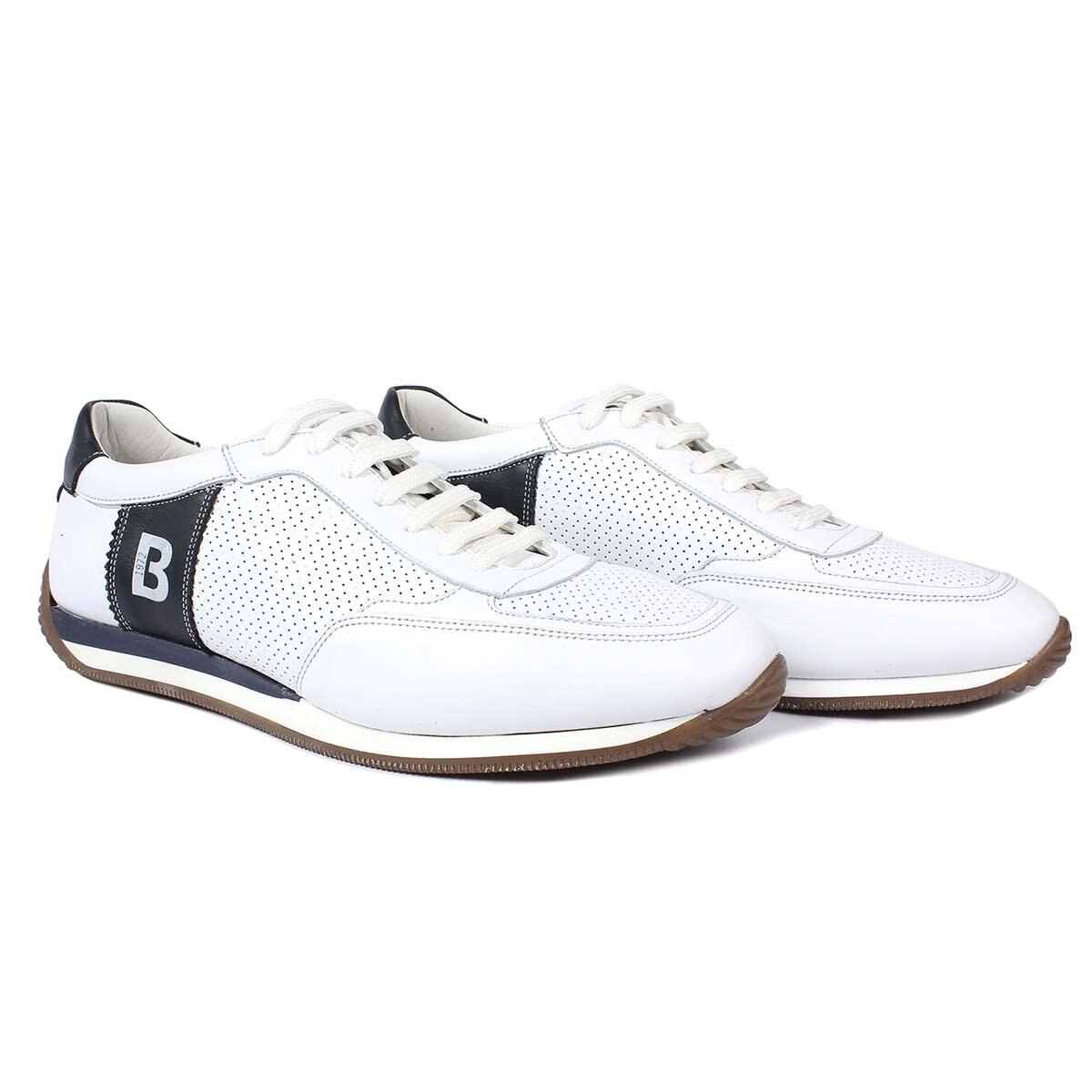 Tenis de de Piel Blanco para Caballero Baerchi