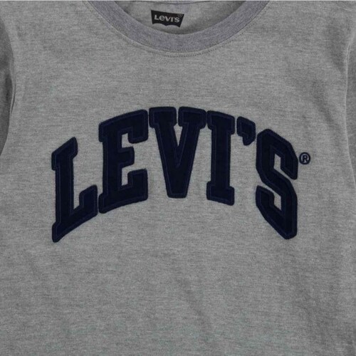 Sudadera Gris Levi's con Logotipo para Niño