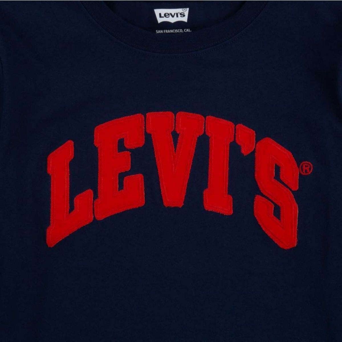 Sudadera Azul Levi's con Logotipo para Niño