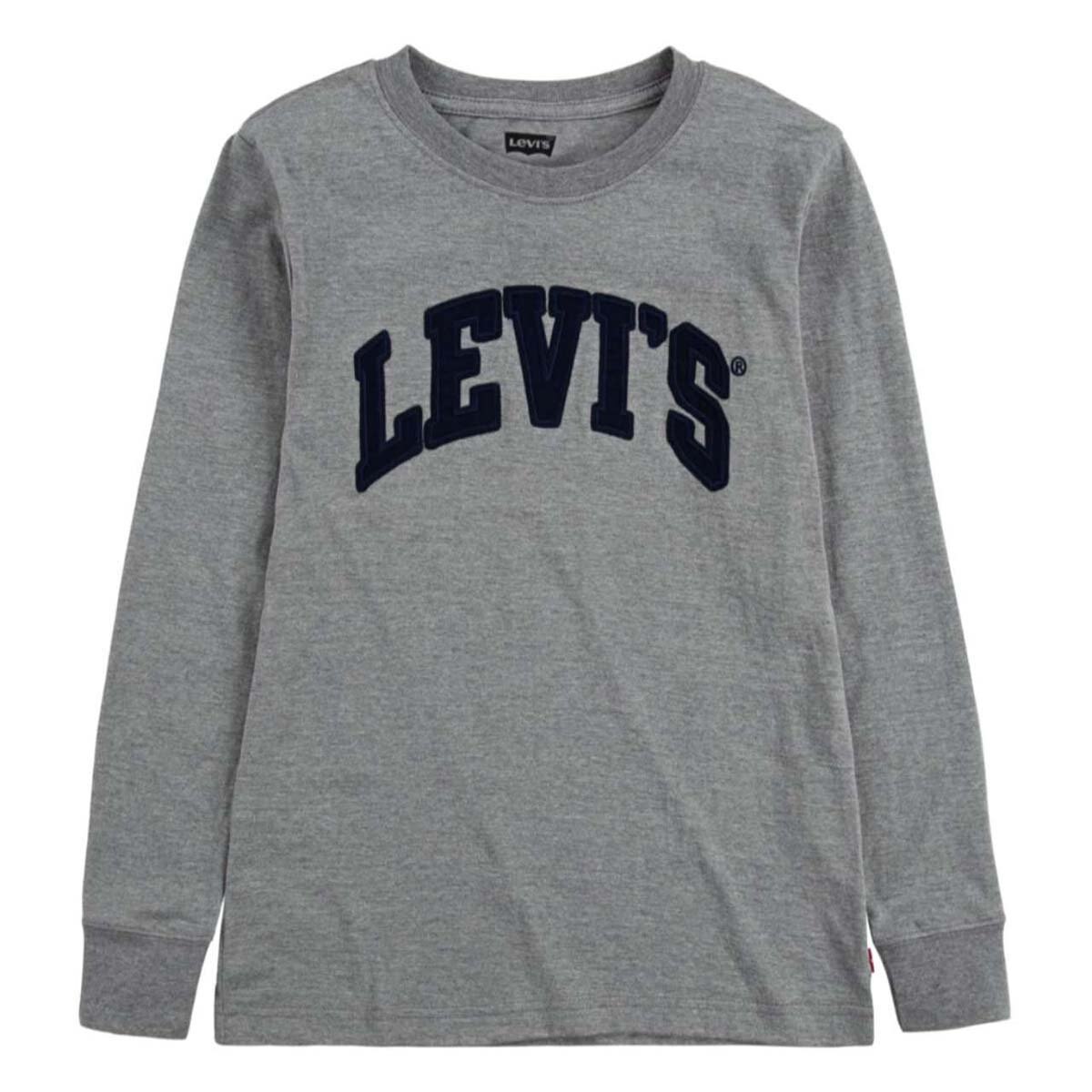 Sudadera Gris Levi's con Logotipo para Niño