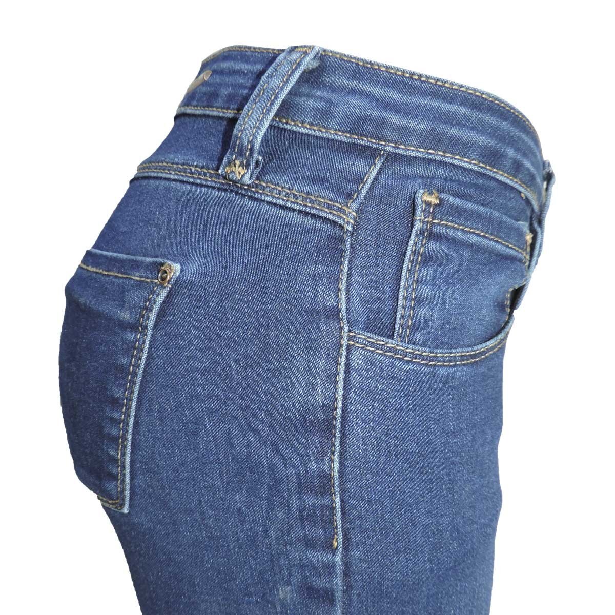 Jeans Skinny con Desgaste Jeans Beronna para Dama