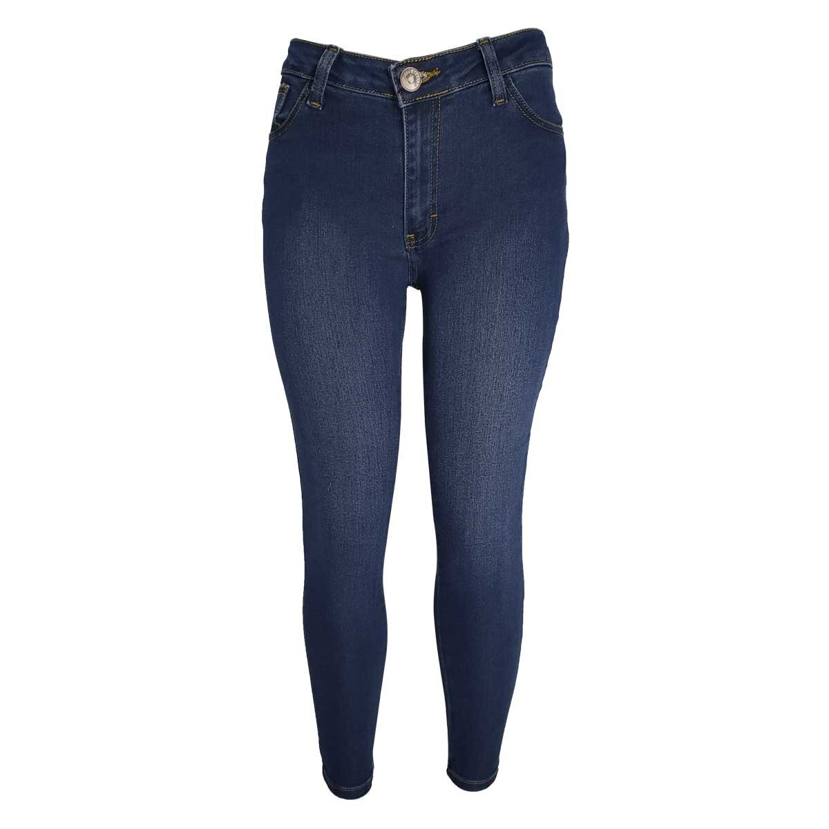 Jeans Skinny con Desgaste Jeans Beronna para Dama
