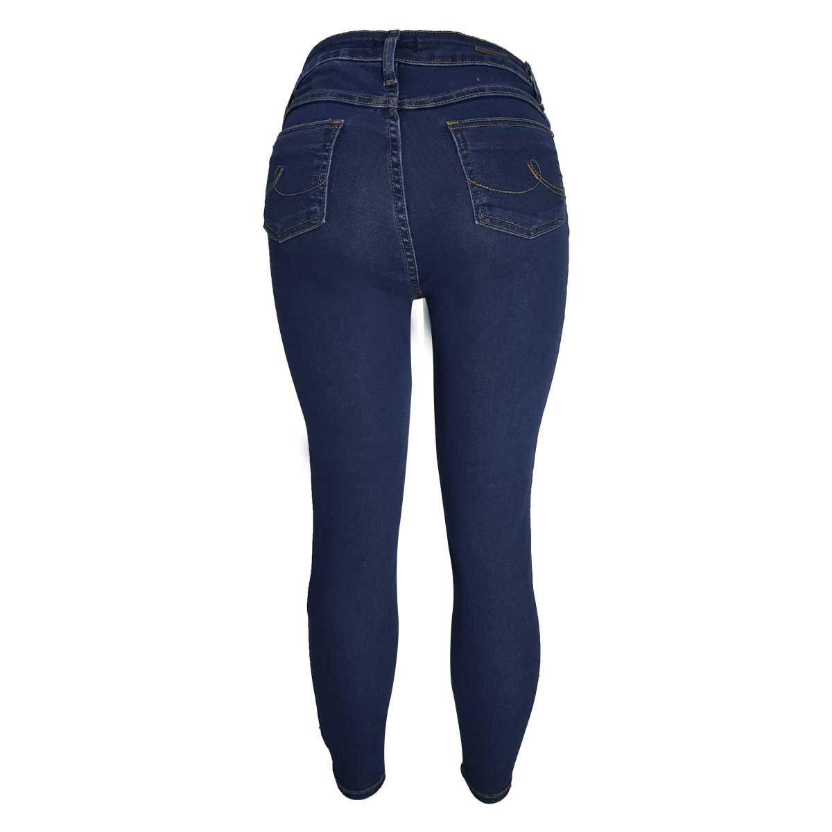 Jeans Skinny con Desgaste Jeans Beronna para Dama