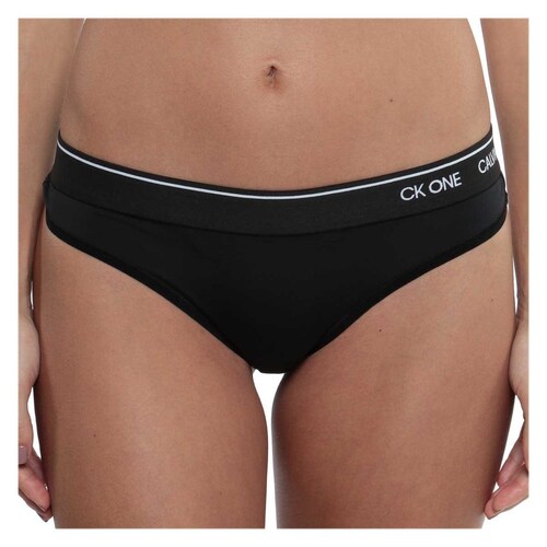 Tanga  Negra Lisa Calvin Klein