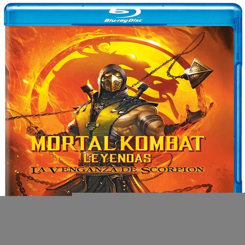 Preventa - Blu Ray Mortal Kombat Leyendas: la Venganza de Scorpion