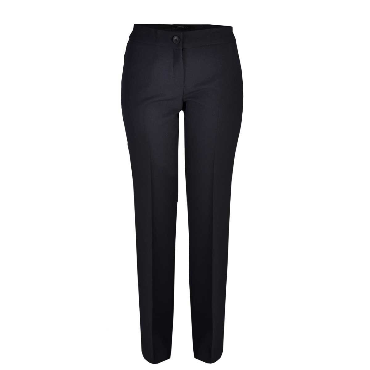 Pantalón básico liso harmont marino marsel para dama - Sears