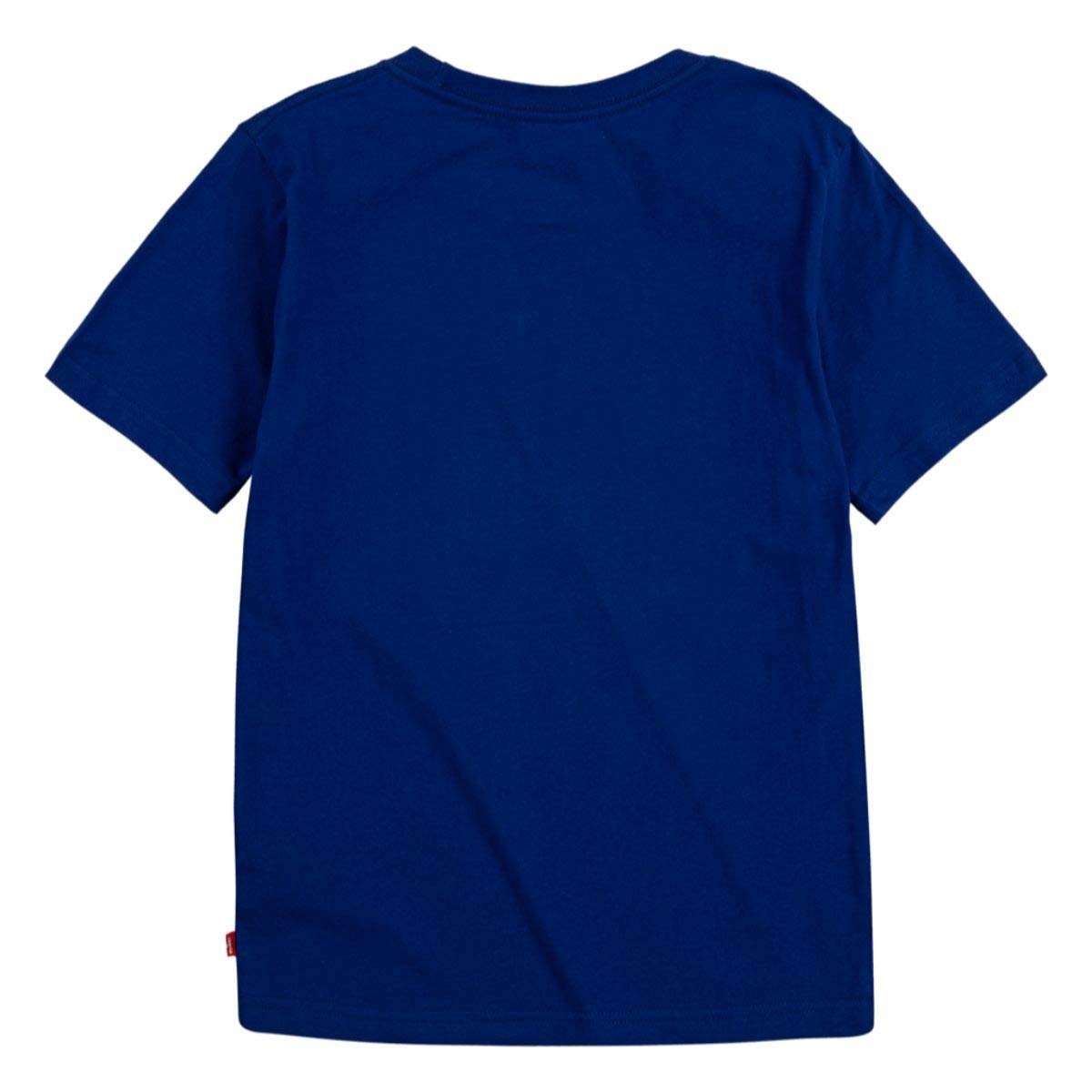 Playera Azul Manga Corta con Estampado Lev\'is para Niño