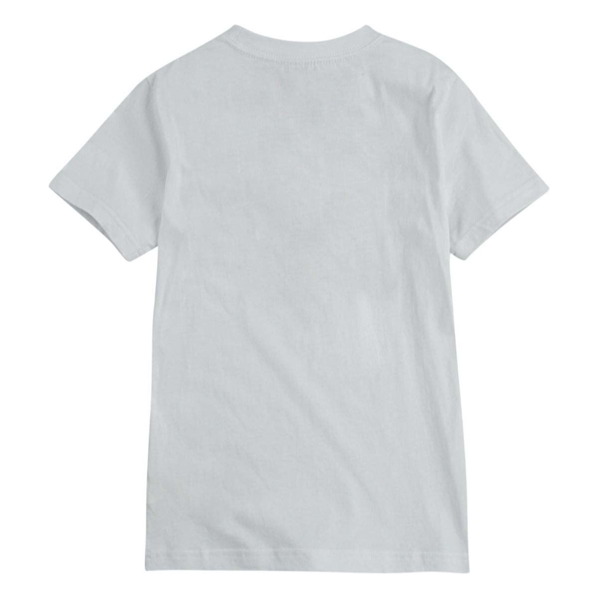 Playera Blanca Manga Corta con Estampado Levi's para Niño