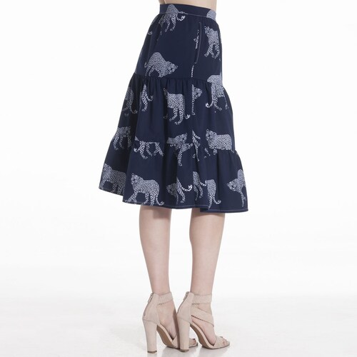 Falda Estampada Sbh By Sarah Bustani para Dama