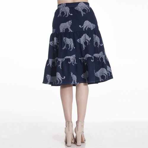 Falda Estampada Sbh By Sarah Bustani para Dama