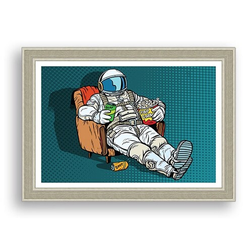 Cuadro Madesa Astronauta 67X87
