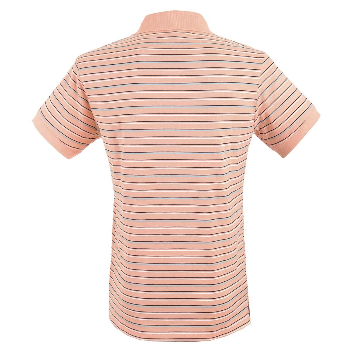 Polo Rosa de Rayas Manga Corta Yöngster para Caballero