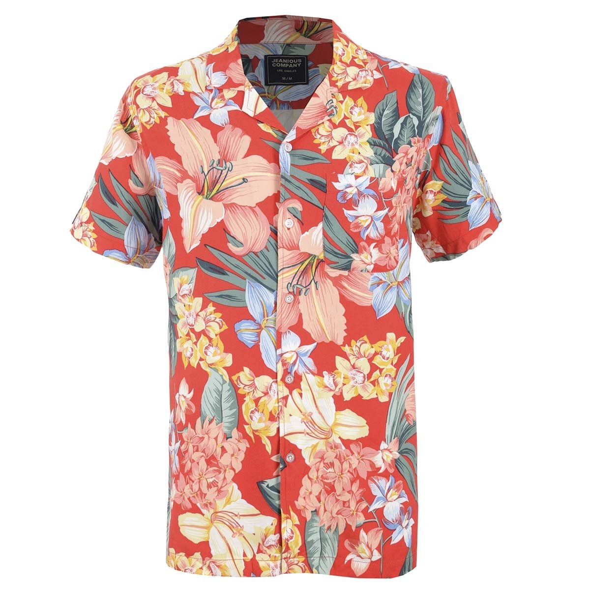 camisas de flores para hombre