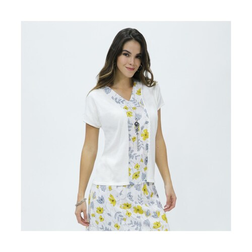 Blusa con Flores Vitos para Mujer