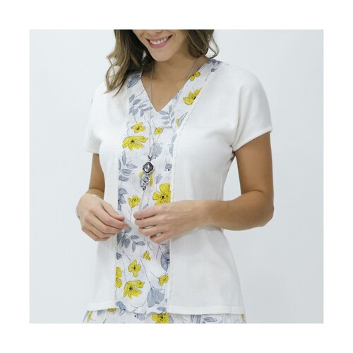 Blusa con Flores Vitos para Mujer