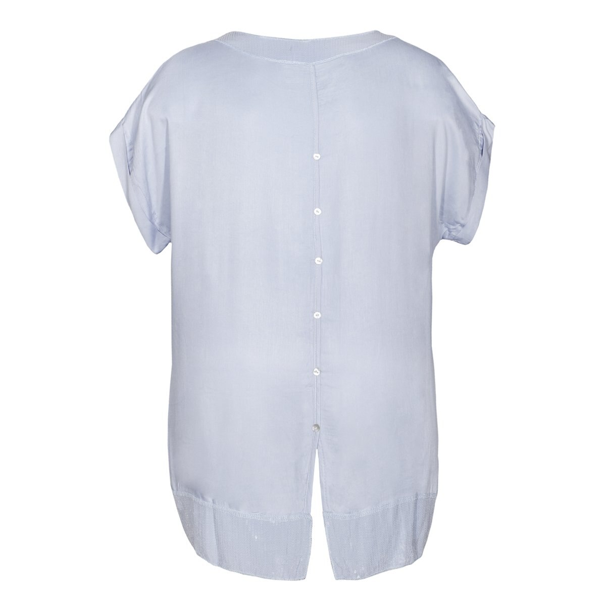 Blusa para Dama Aplicación Y Estampado Studio si