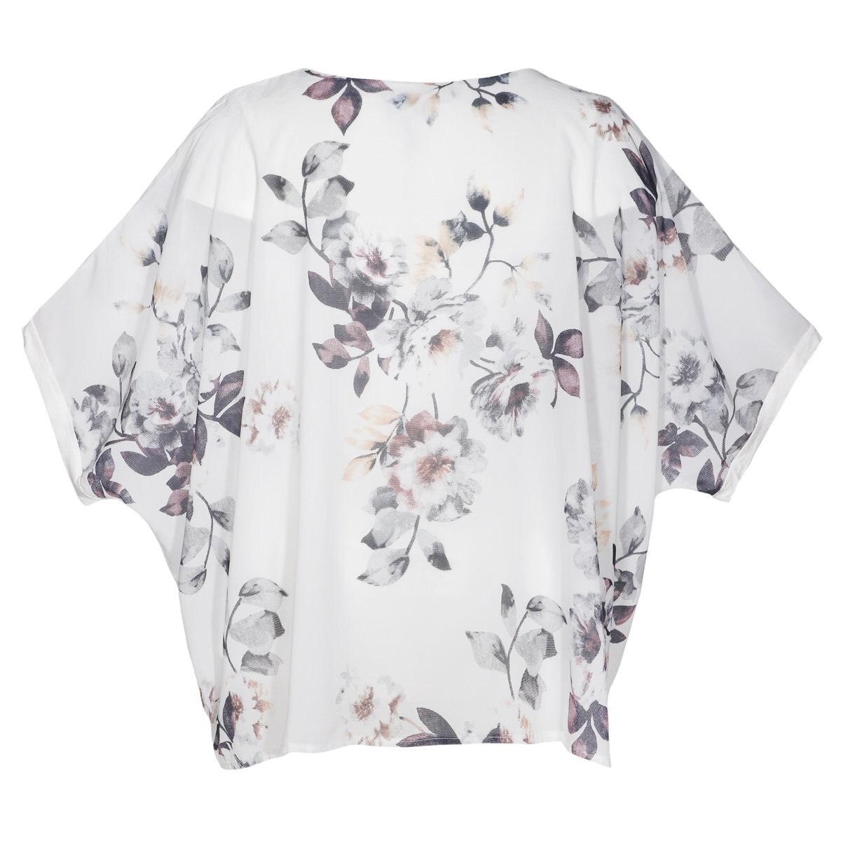 Blusa para Dama Manga Corta Estampada Stuido si