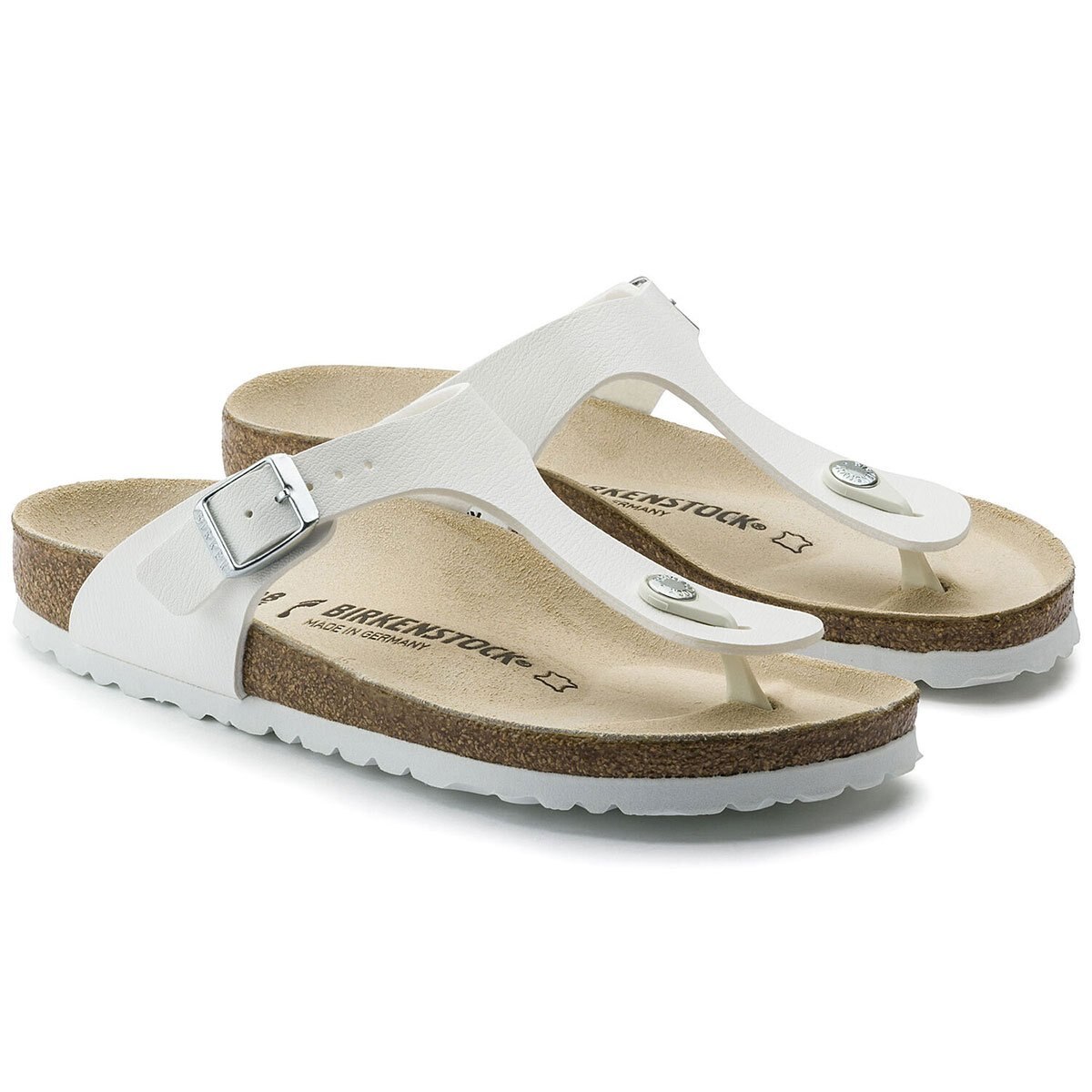Sandalia Gizeh Pata de Gallo Blanco Birkenstock