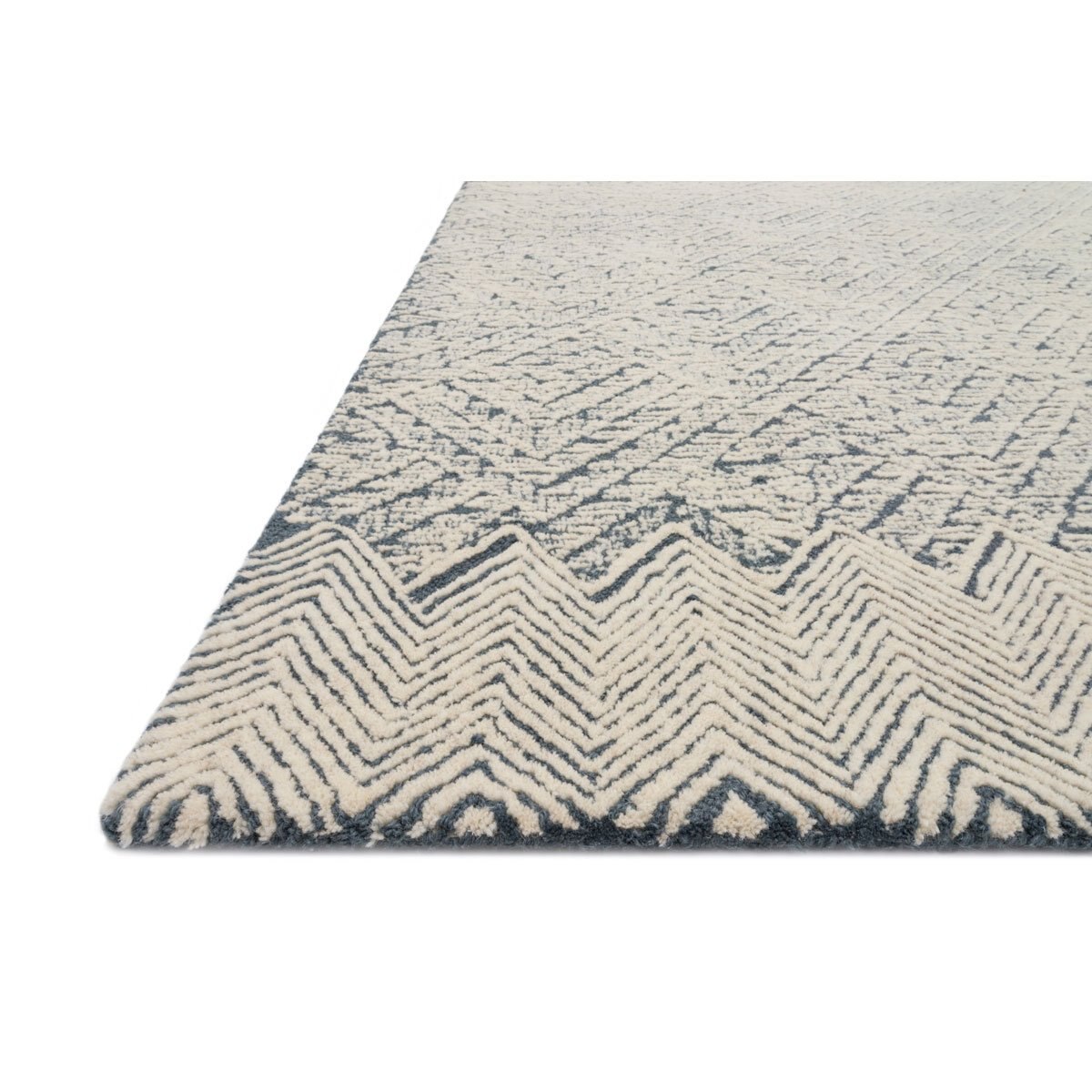 Tapete Decorativo 150X230 Azul Marfil Loloi