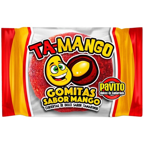 Gomita con Tamarindo Sabor Mango Dul-Tama Pavito