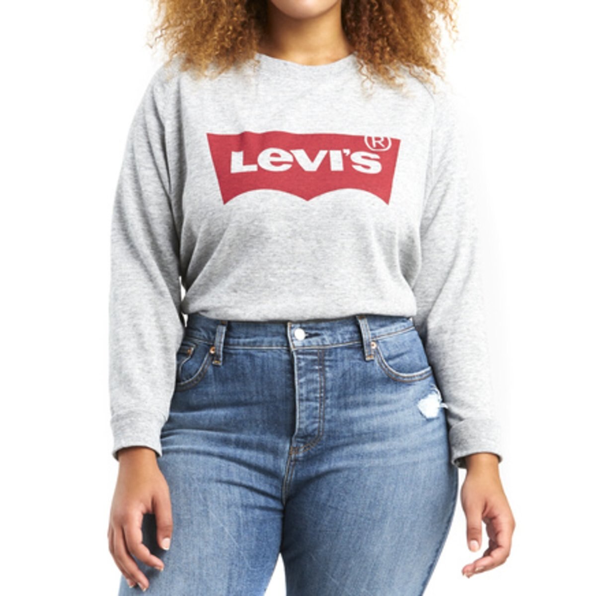 Sudadera Gráfico Batwing Levis Plus para Dama