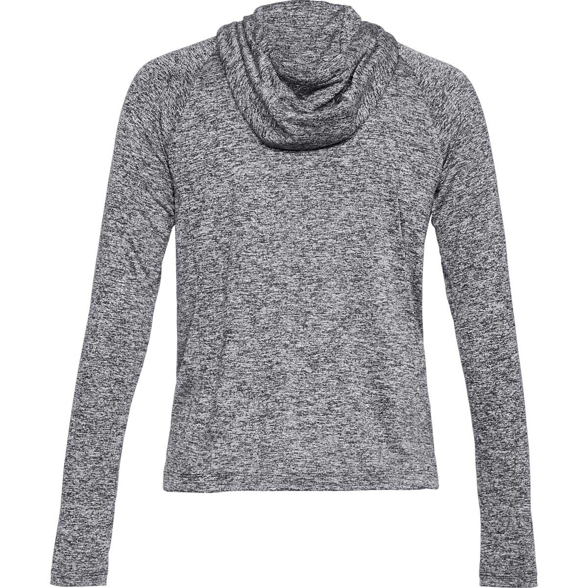 Player Manga Larga Negra Under Armour - Dama