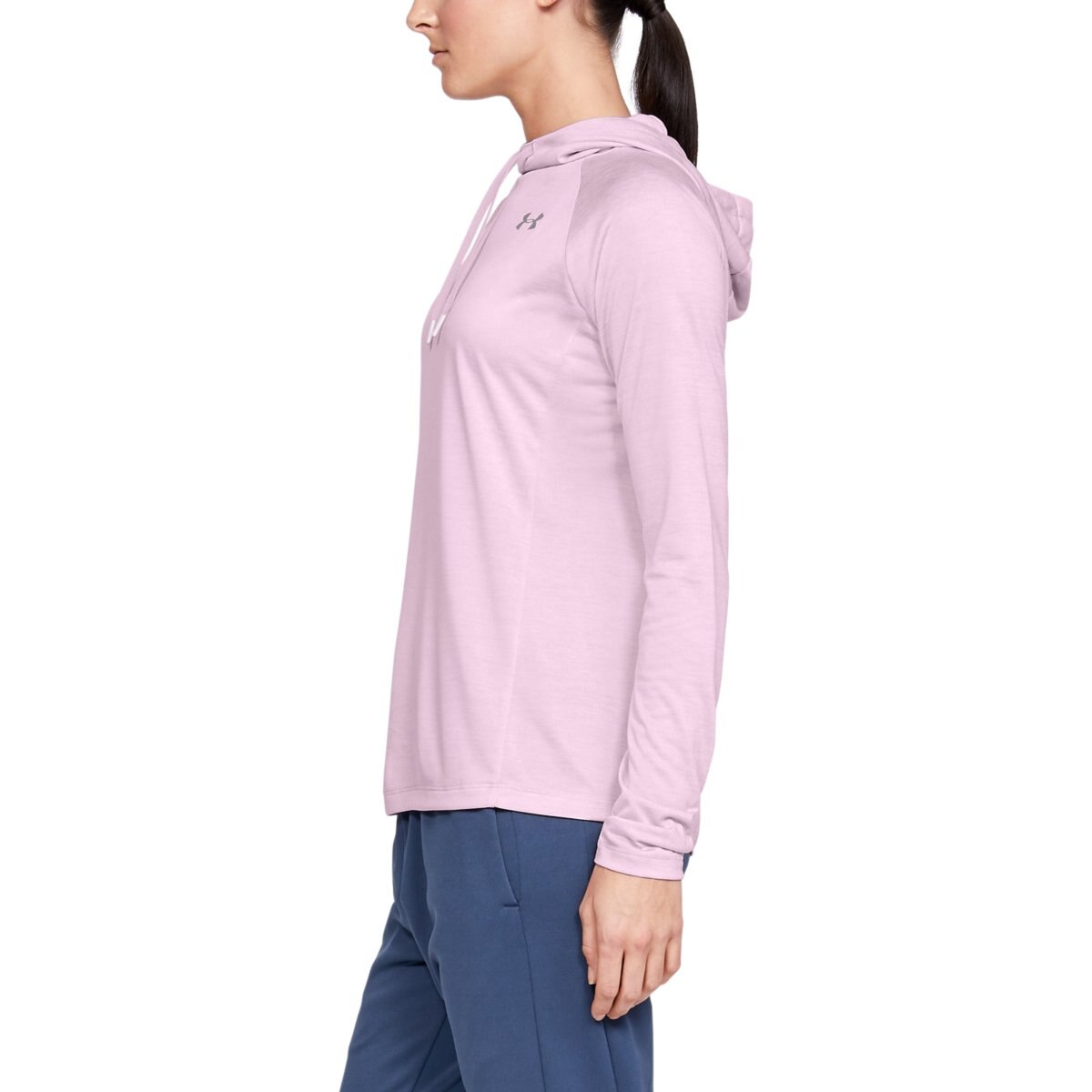 Player Manga Larga Rosa Under Armour - Dama