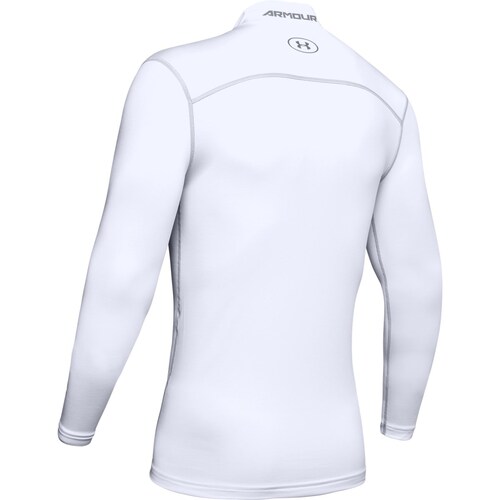 Player Manga Larga Blanca Under Armour - Caballero