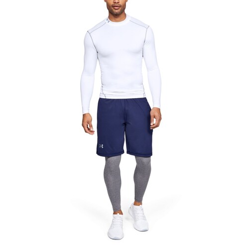Player Manga Larga Blanca Under Armour - Caballero