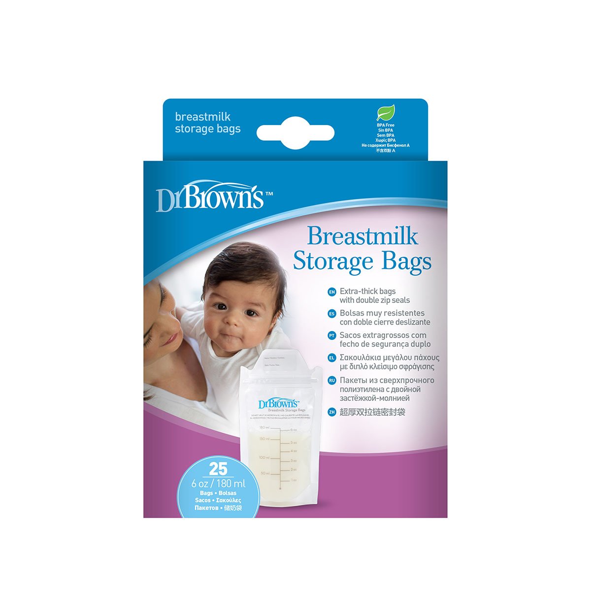 Bolsa Almacenadora de Leche Dr. Browns