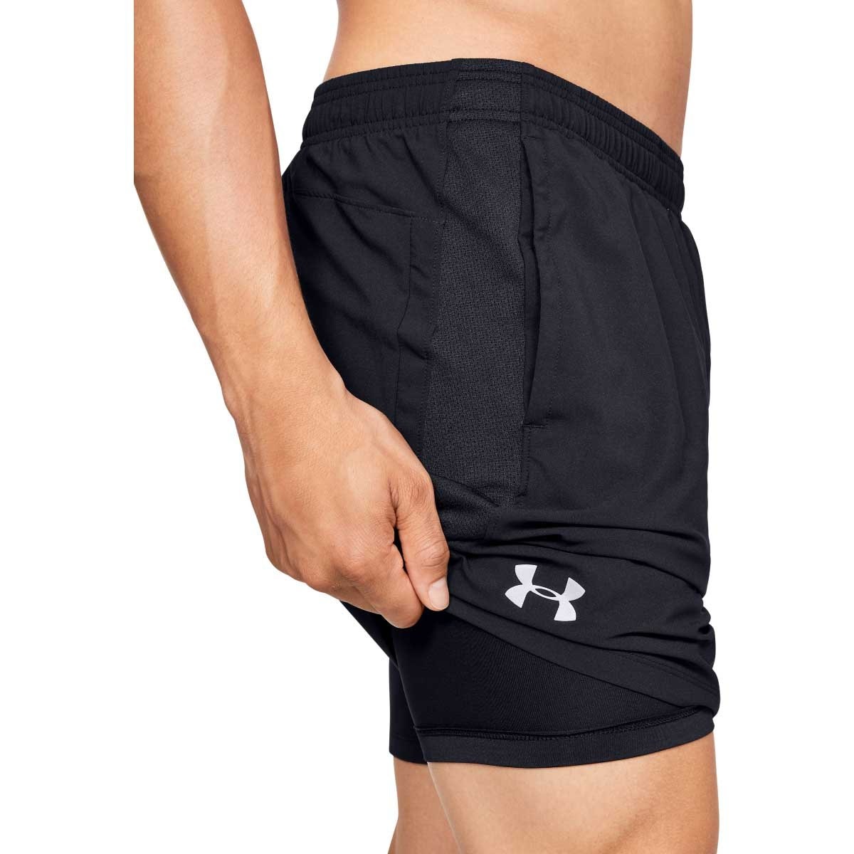 Short Negro Under Armour - Caballero