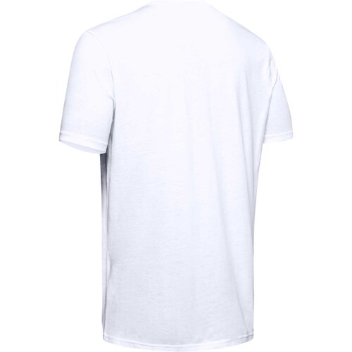 Playera Manga Corta Blanca Under Armour  para Hombre