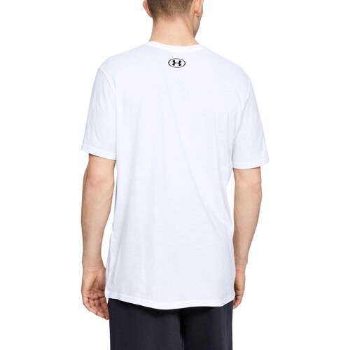 Playera Manga Corta Blanca Under Armour  para Hombre