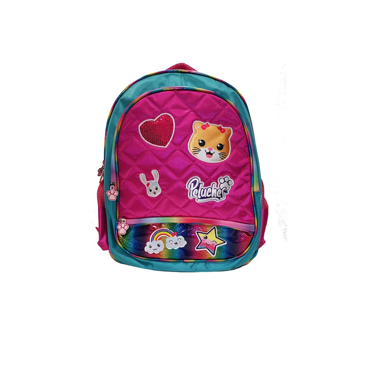 Mochila Grande Peluches Rainbow 2020