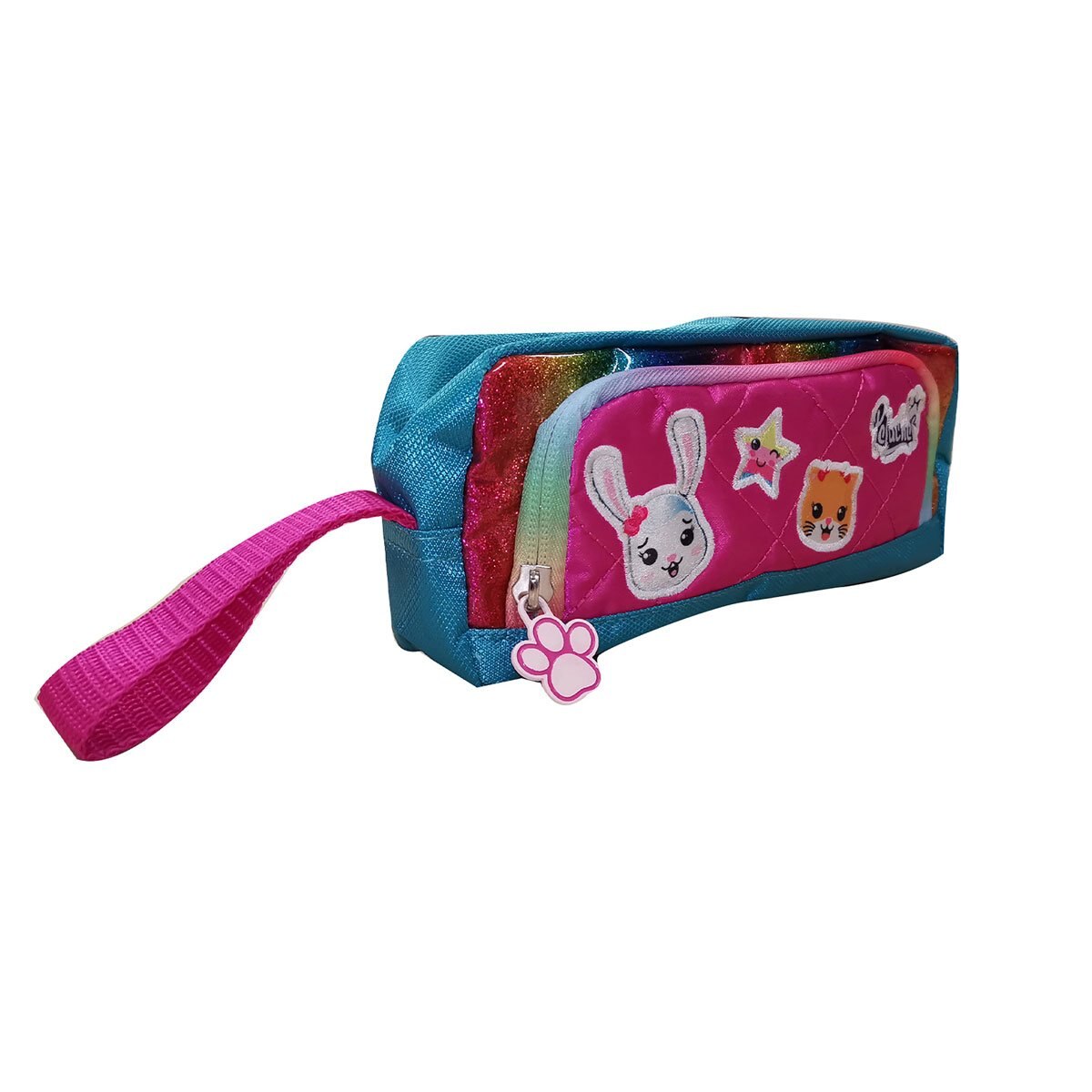 Lapicera Doble Peluches Rainbow 2020