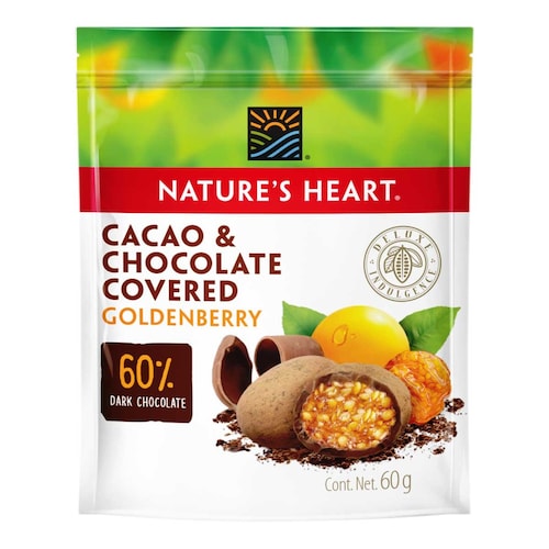 Goldenberry Chocolate Cover 60 Grs Nature´s Heart