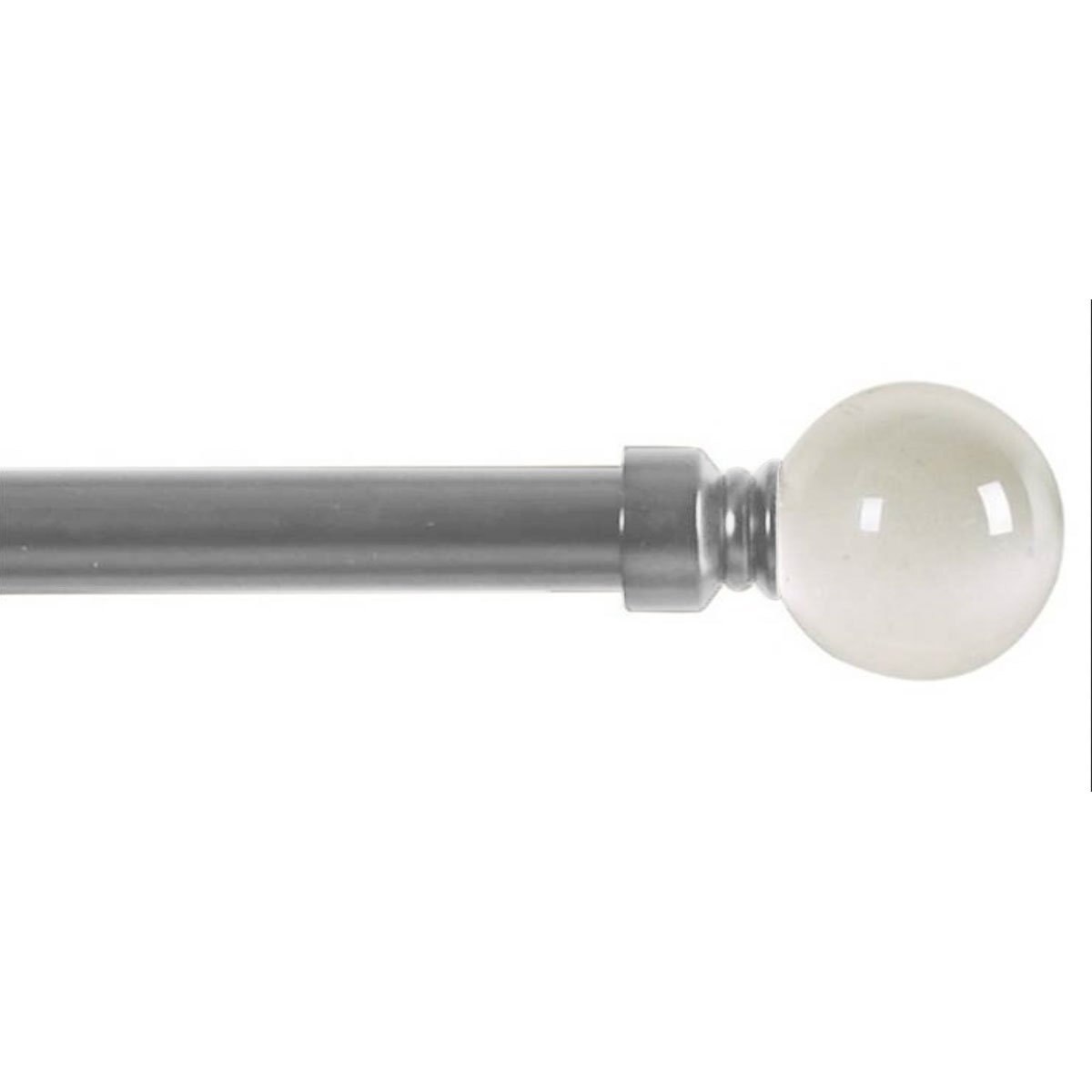 Cortinero Salatoga Tubo de 1" .90X1.80 Plata Chd Home
