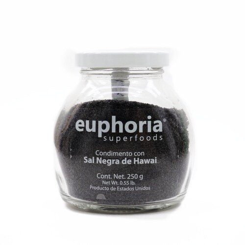Sal Negra de Hawai 250 Grs Euphoria Superfoods
