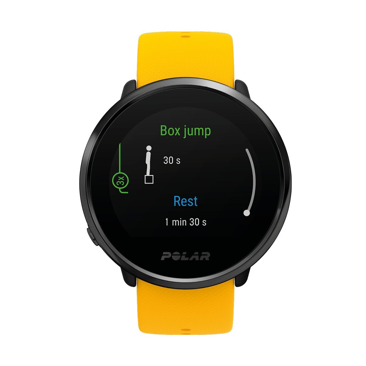 Reloj Polar Ignite Amarillo Fitness Gps