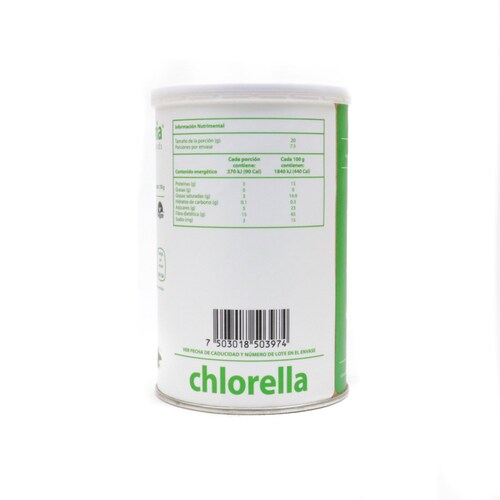 Chlorella Organica 150 Grs Euphoria Superfoods