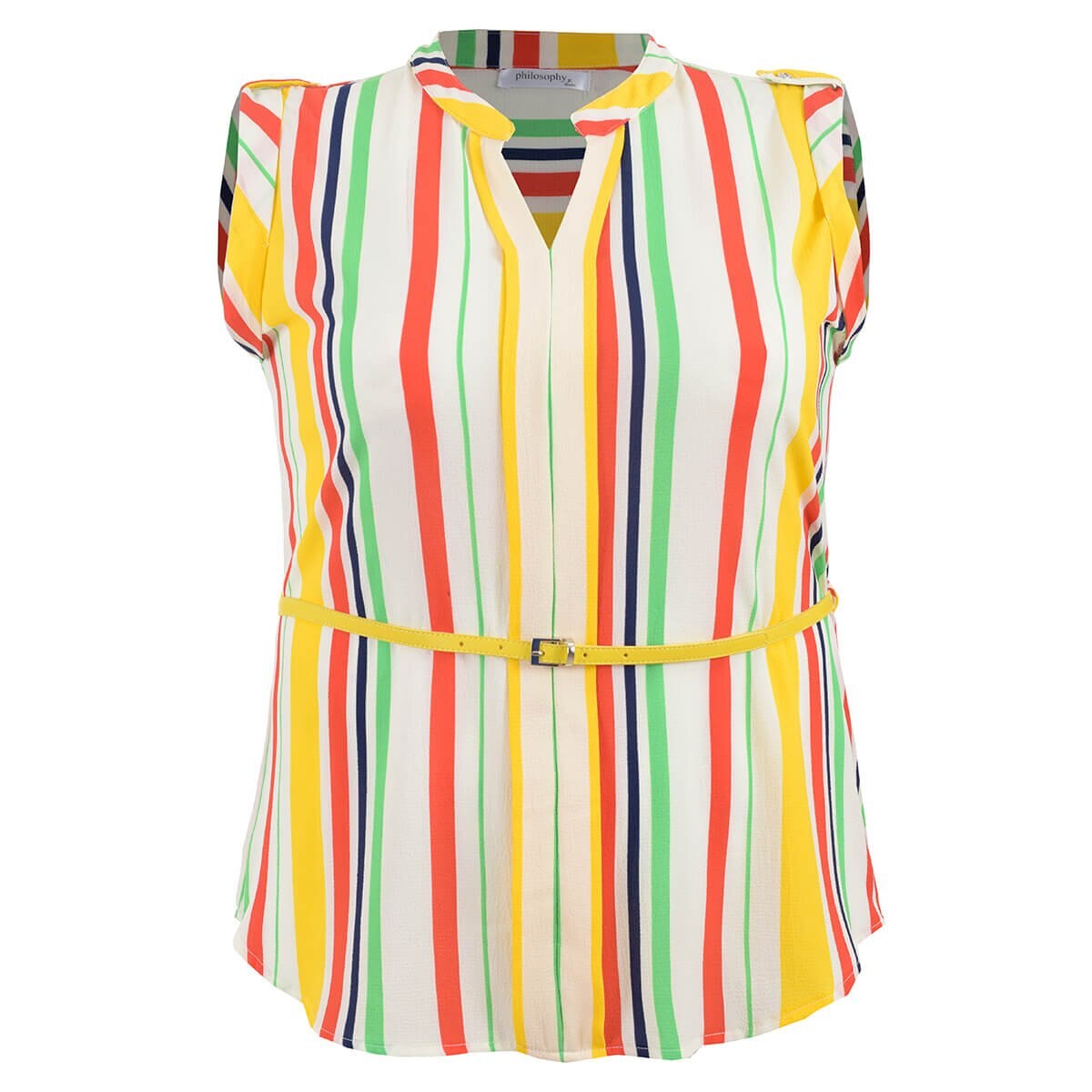 Blusa para Dama Rayas Philosophy Jr Plus
